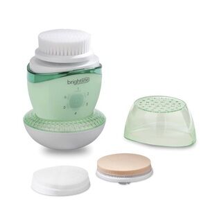 Brightline Sonic Rechargeable Electric Facial Cleansing Brush System - New